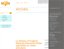 Tablet Screenshot of maunol.fr